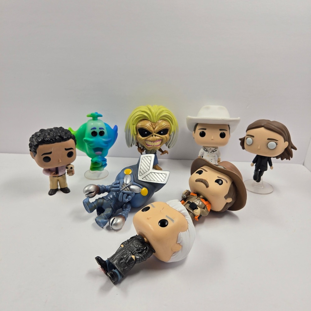 Vintage Funko Pop Mixed Lot TV Movie Music Sci-Fi Vinyl Figures No Boxes